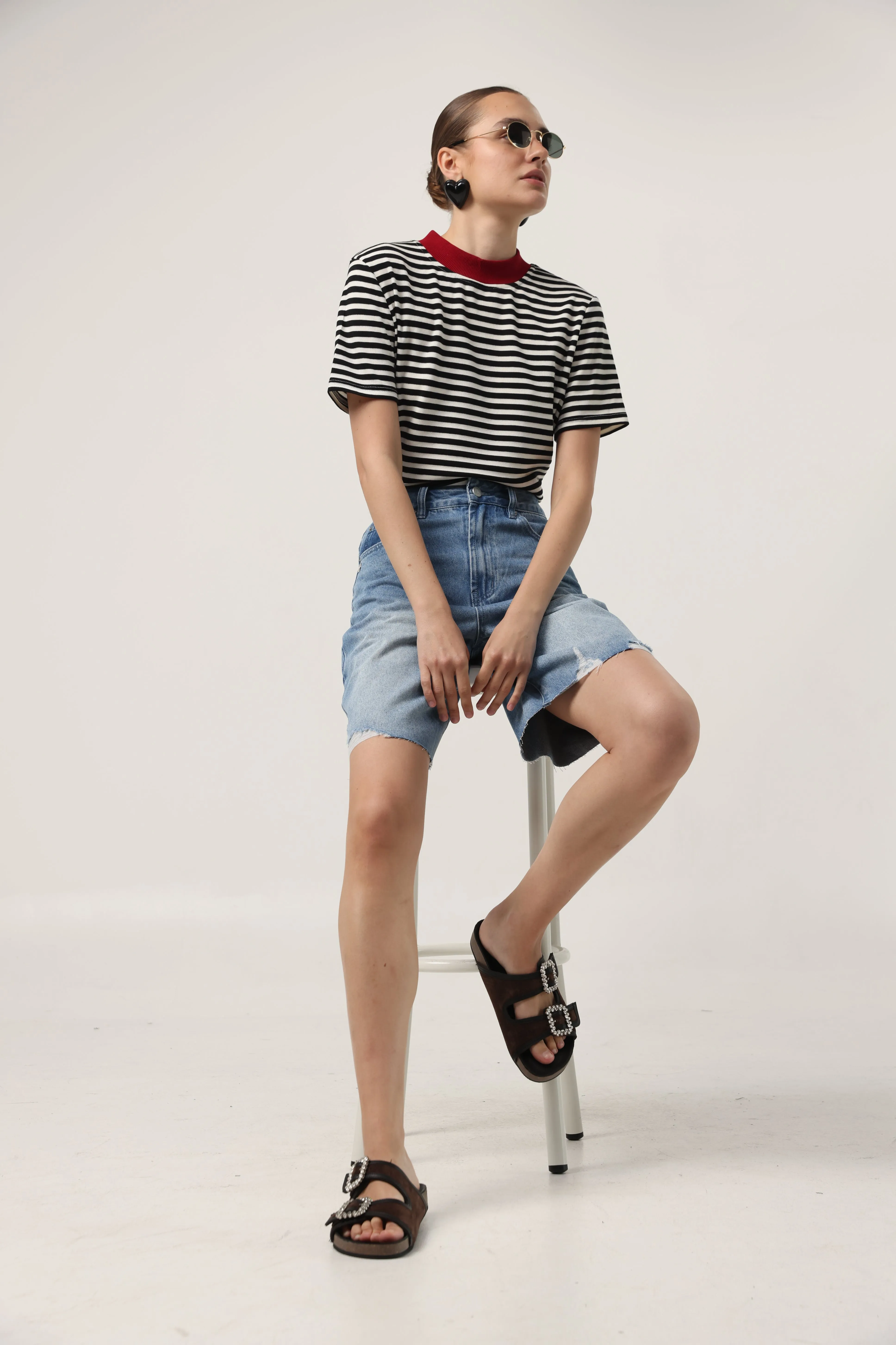 DNA No.28 Brown&Black Sandals