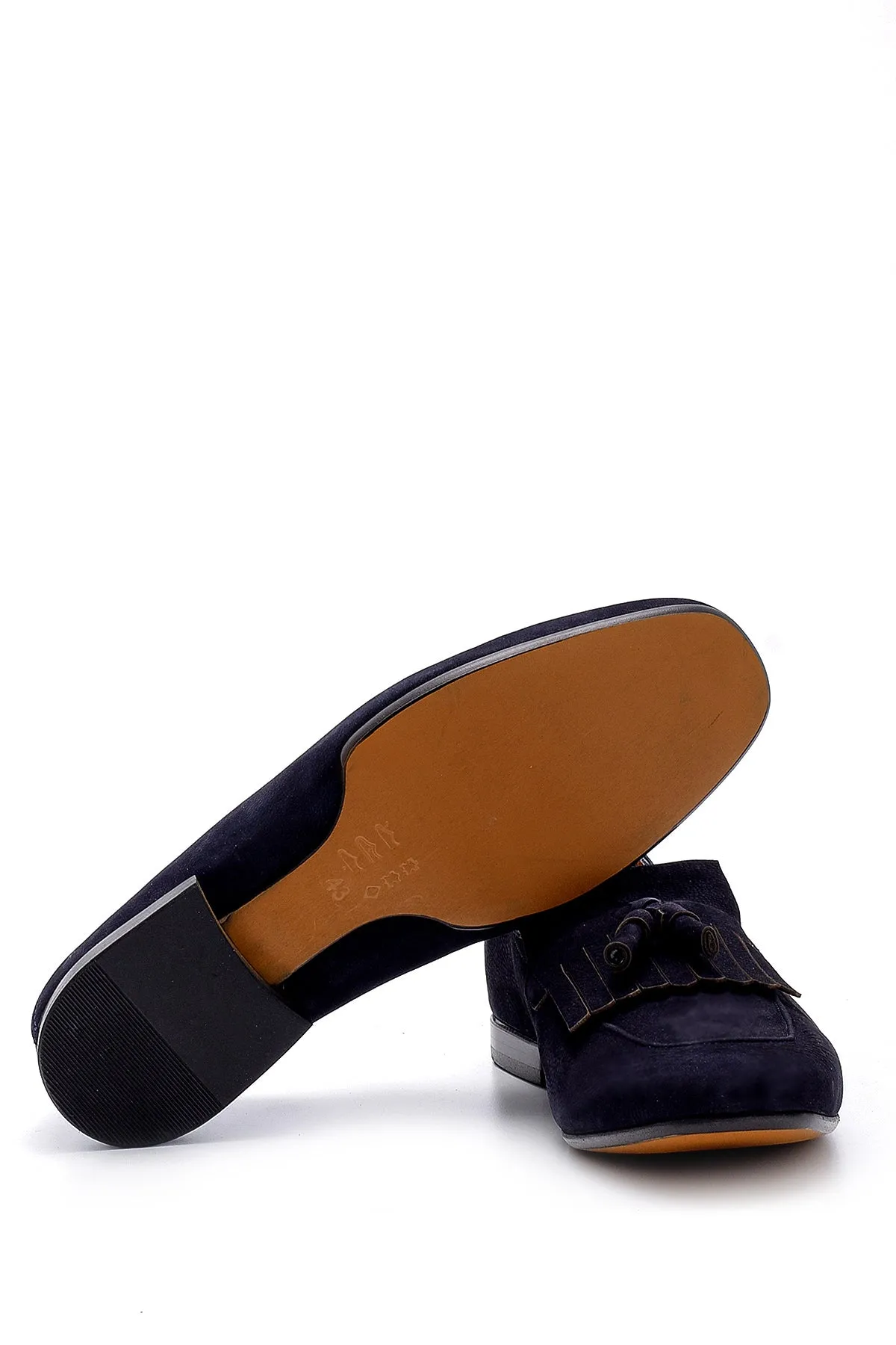 Erkek Nubuk Püskül Detaylı Loafer