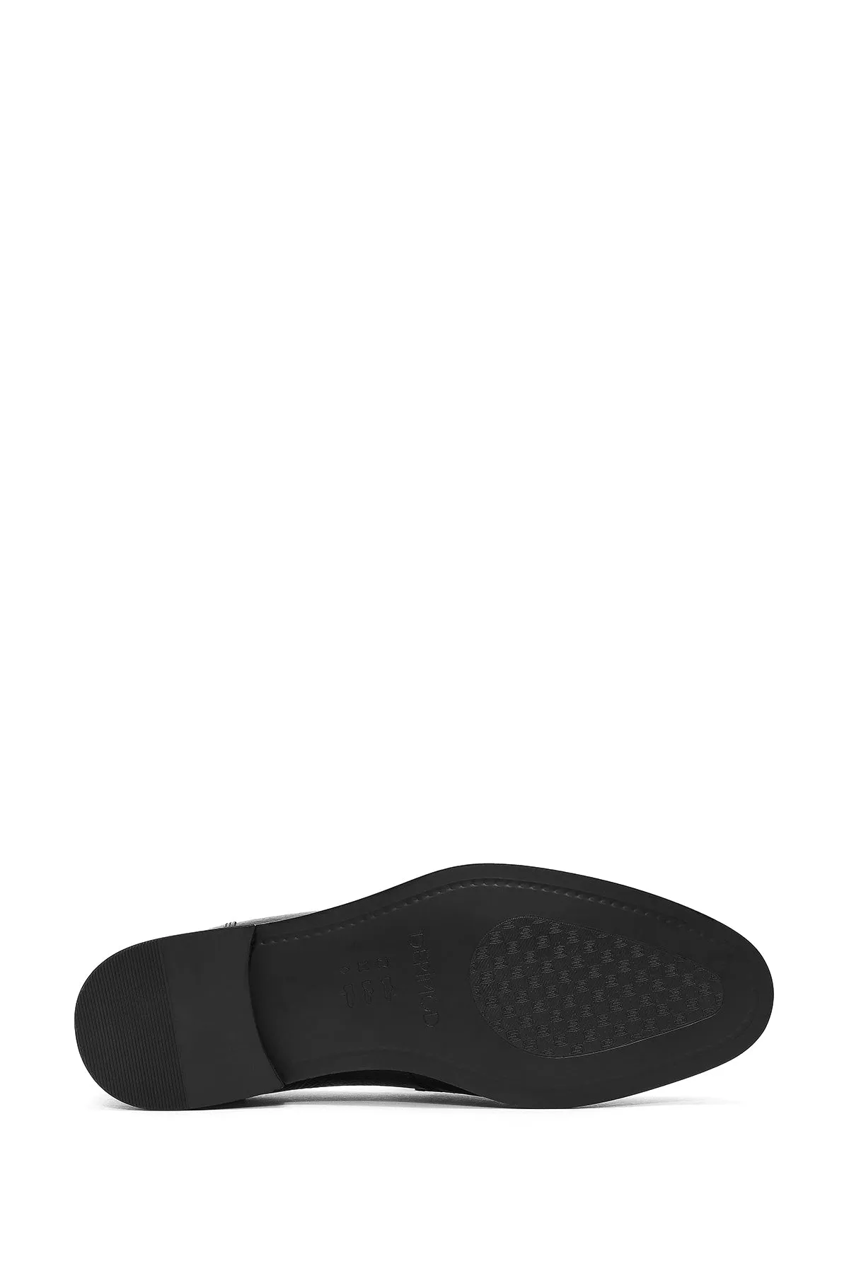 Erkek Siyah Deri Klasik Loafer