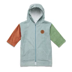 EVERYWHERE ZIP-UP TOWEL Ocean Colour Block
