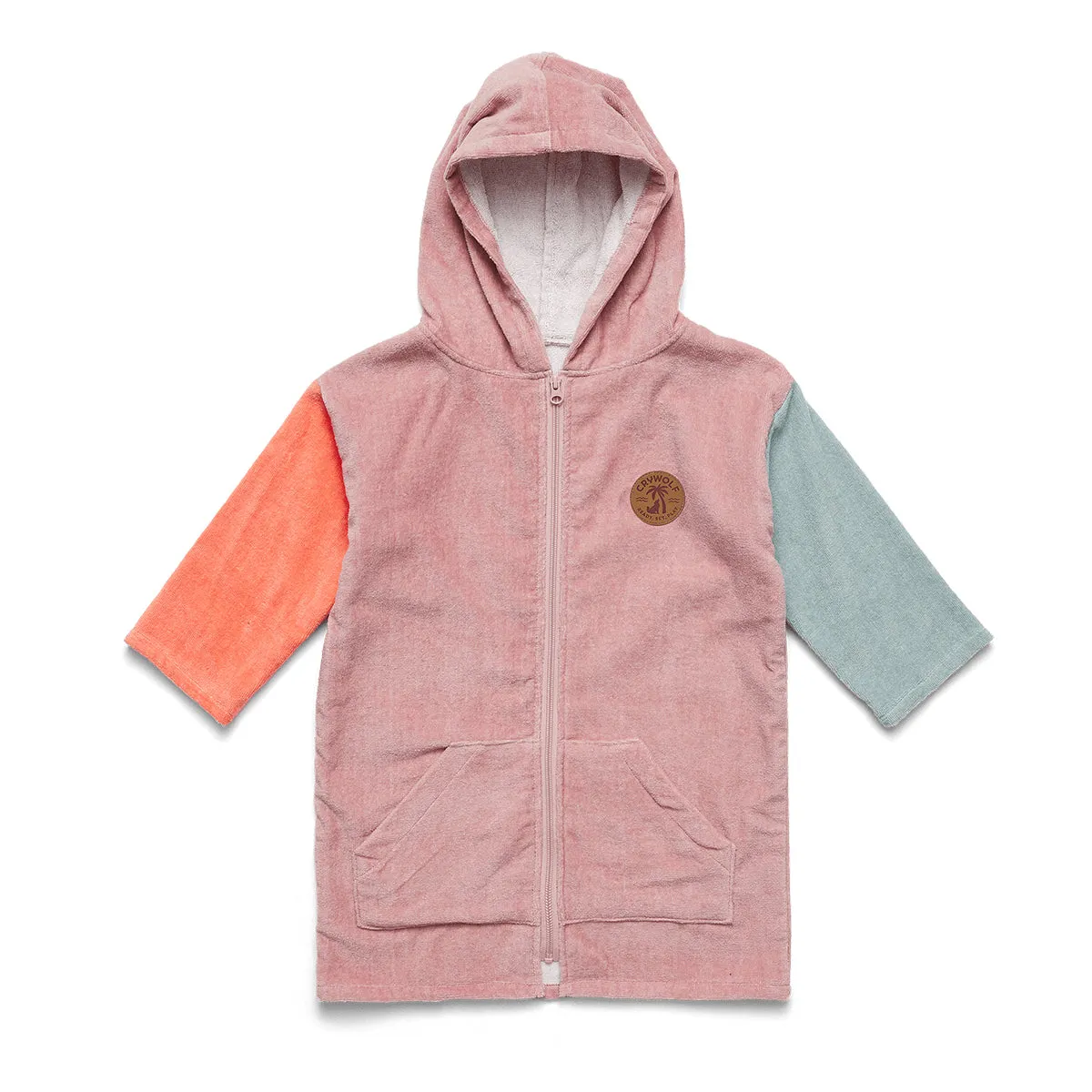 EVERYWHERE ZIP-UP  TOWEL Sunset Colour Block
