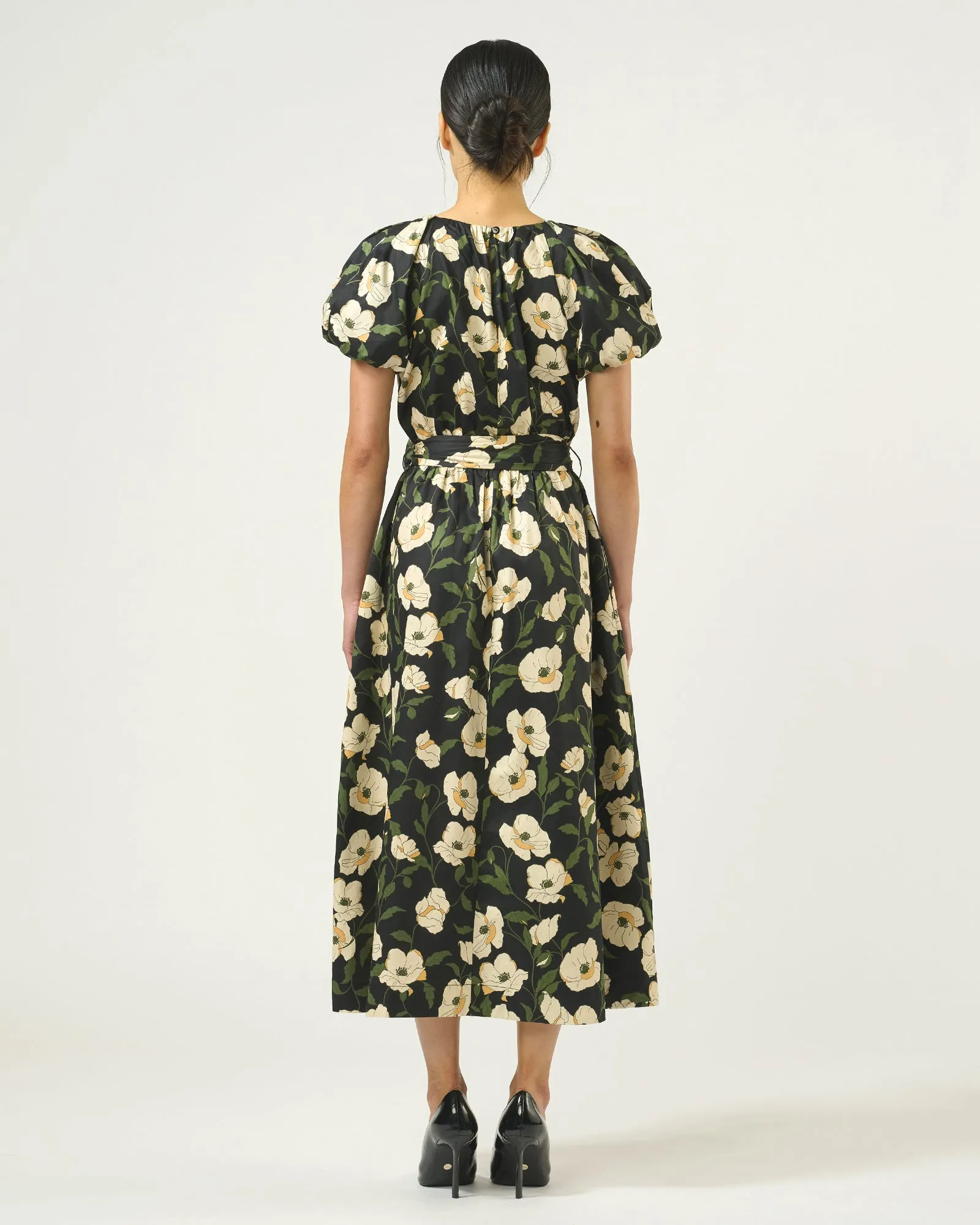 Flamingo Gardenia Dress