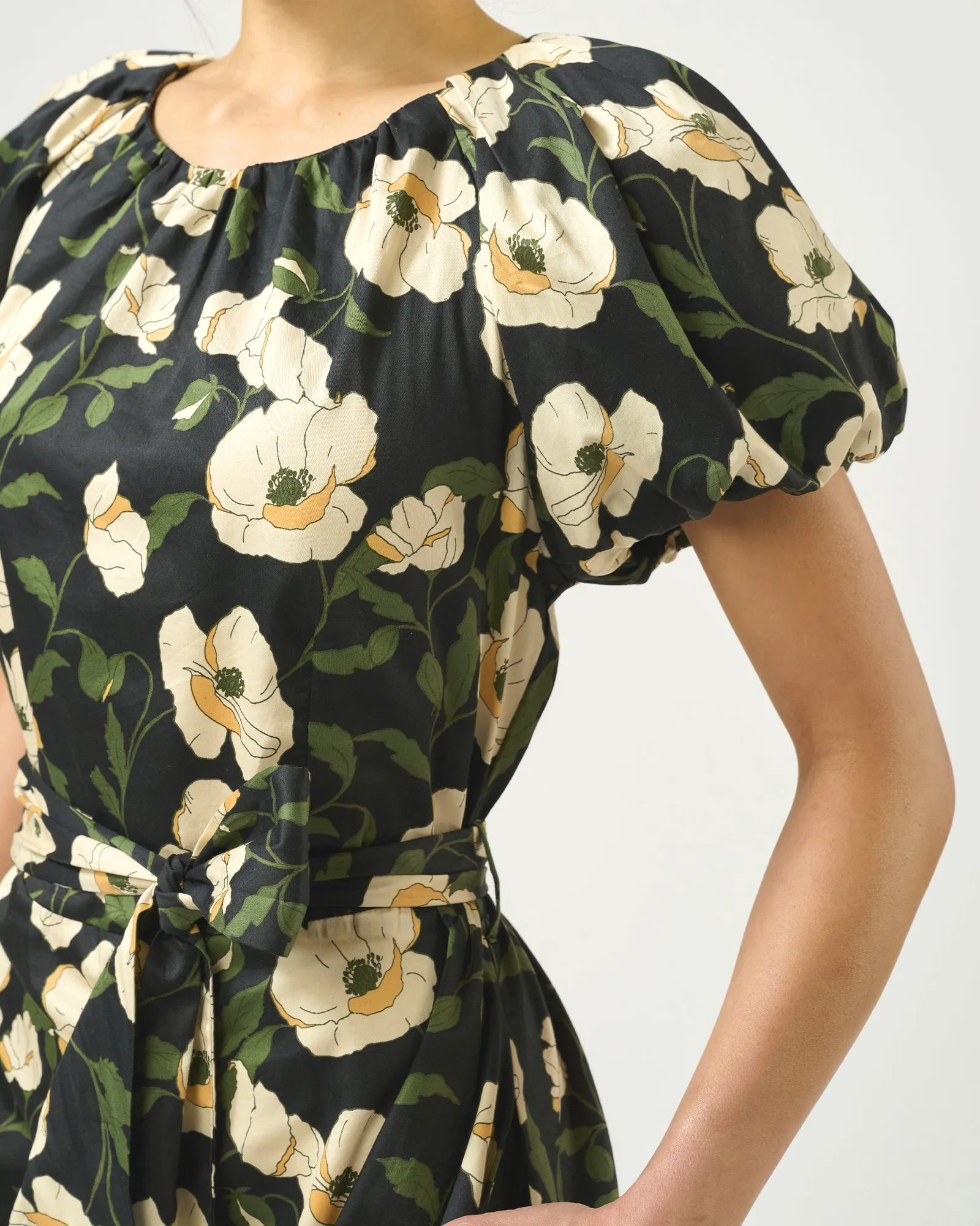 Flamingo Gardenia Dress