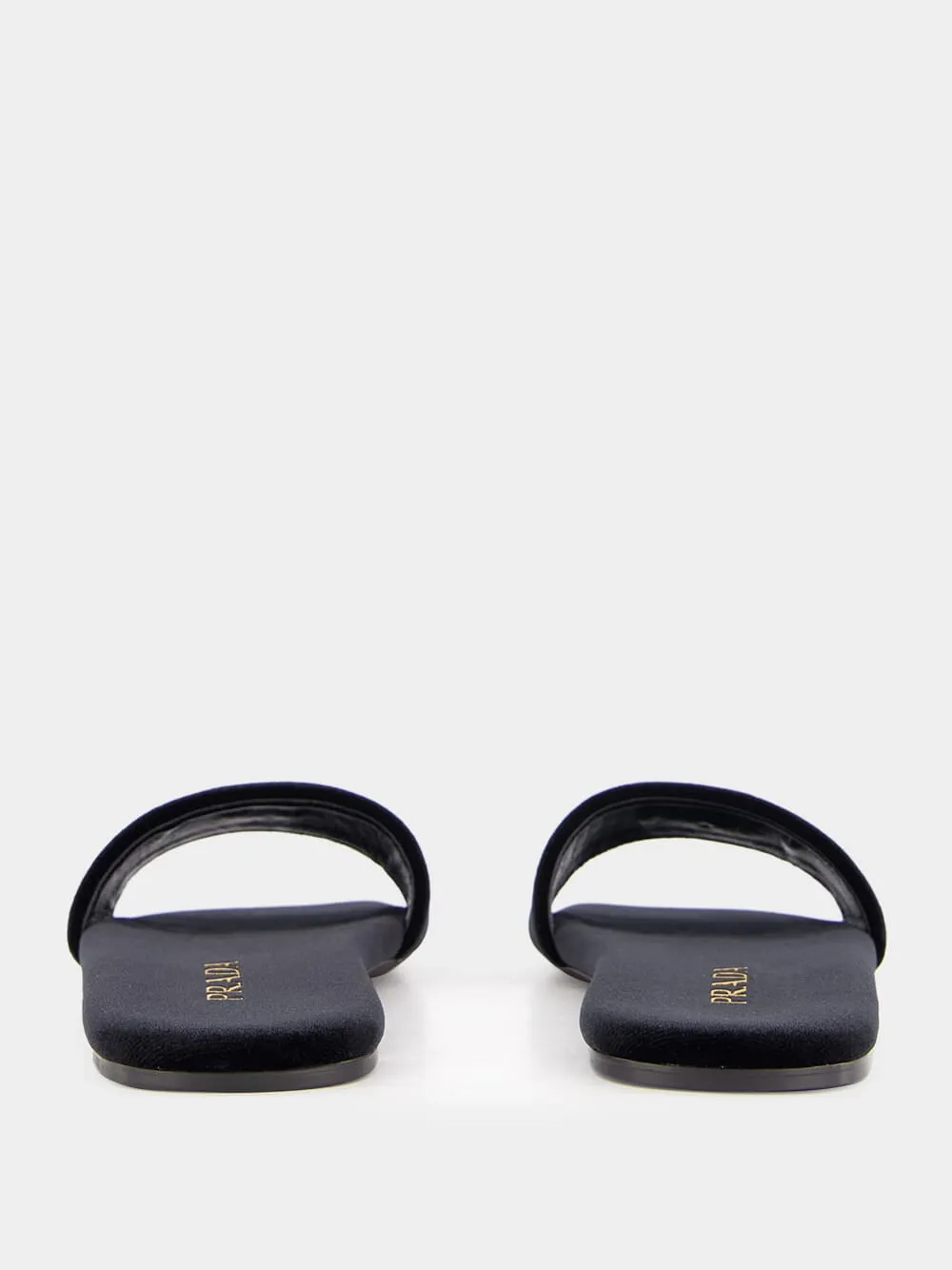 Flat Velvet Slides