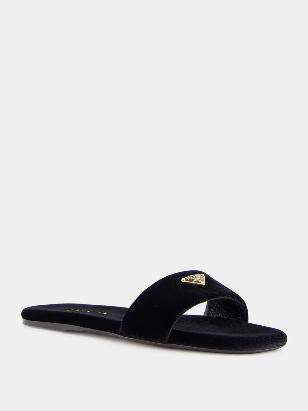 Flat Velvet Slides