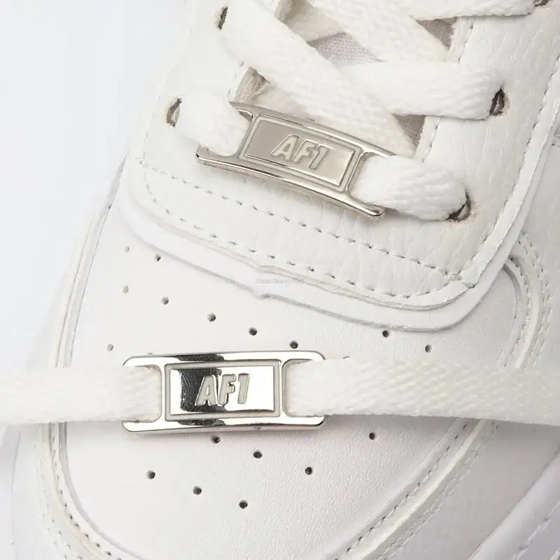 Fluorescent AF1 Metal Shoe Charms & Laces