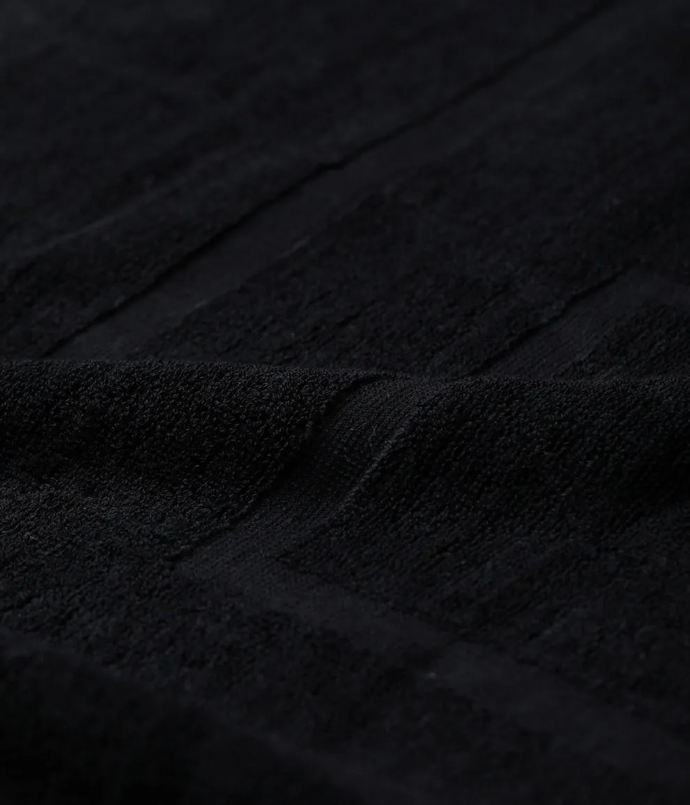 FORMER F LUX BEACH TOWEL - BLACK