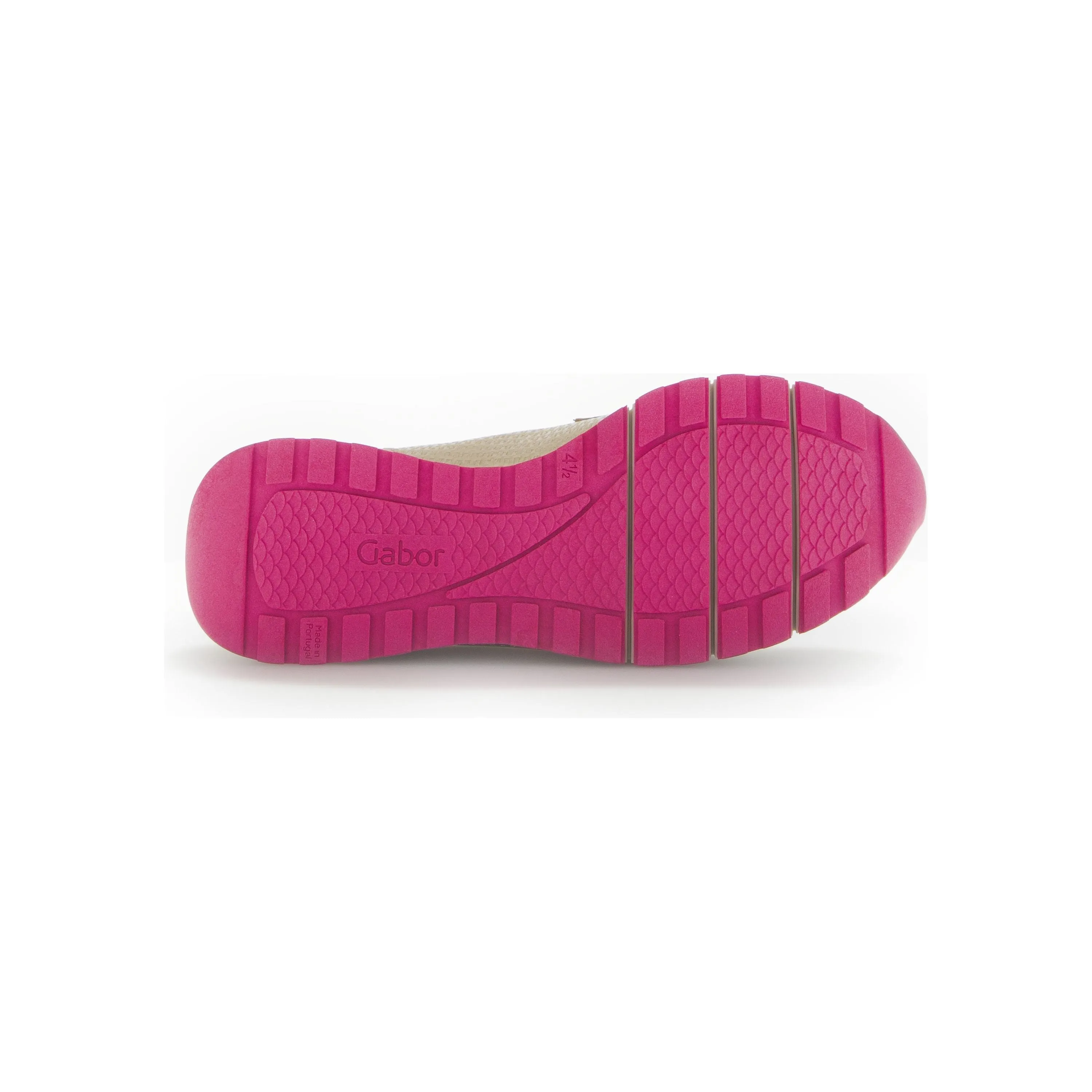Gabor Macie - Ladies Slip-On in Gold/Pink
