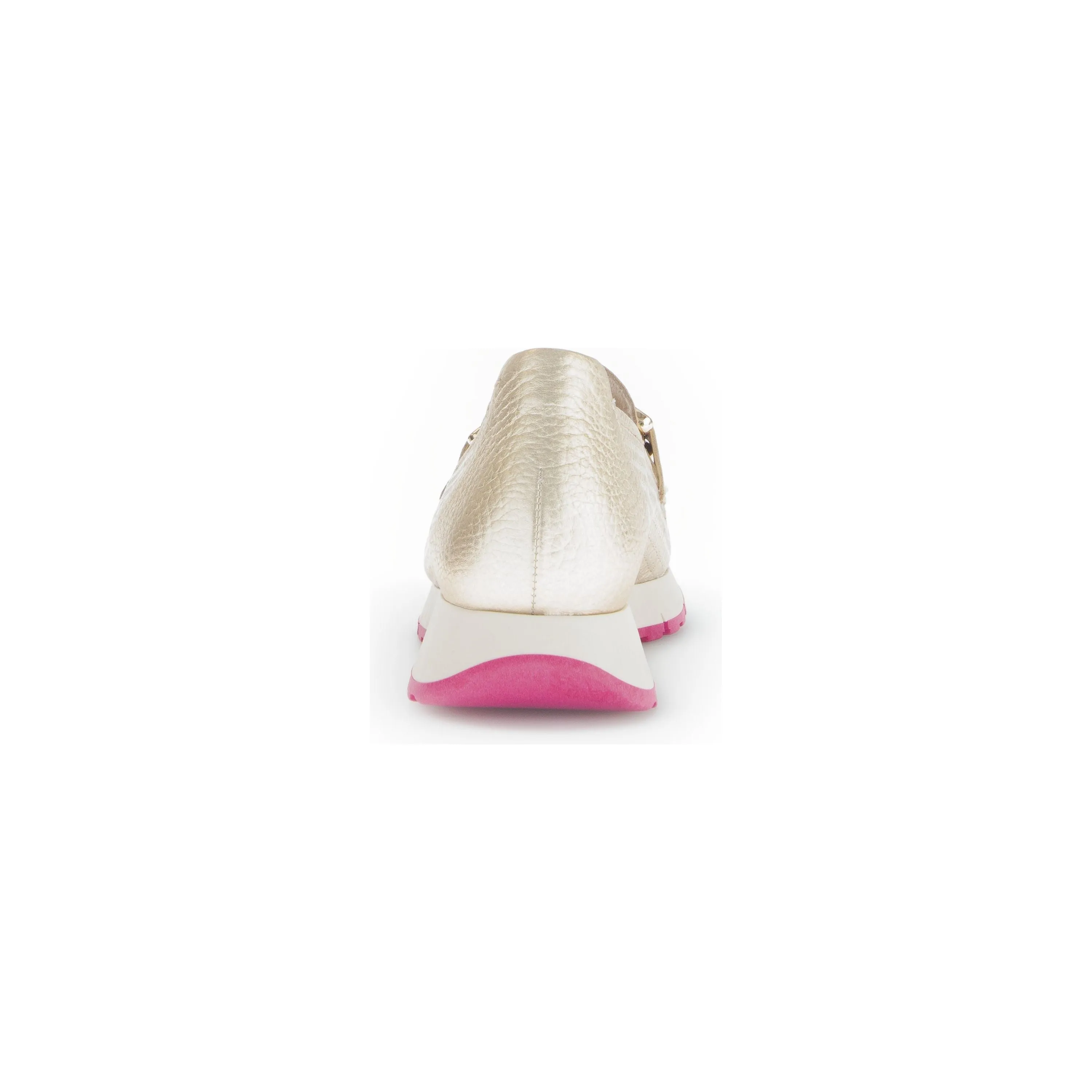 Gabor Macie - Ladies Slip-On in Gold/Pink