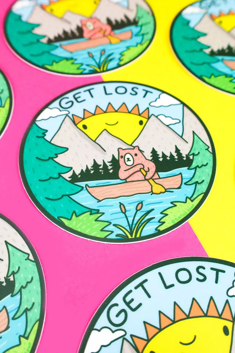 Get Lost Sticker