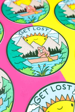 Get Lost Sticker