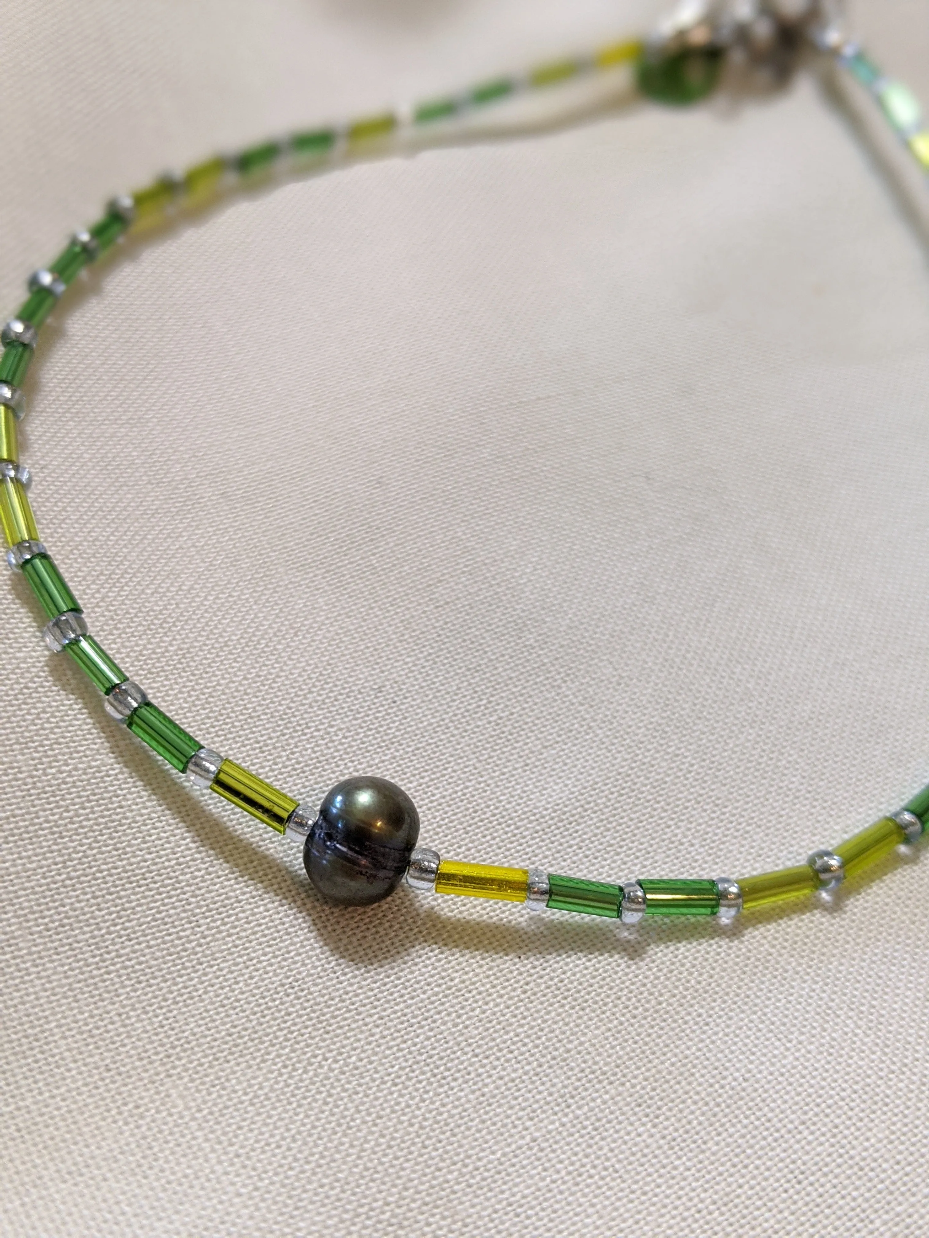 Green & Freshwater Anklet