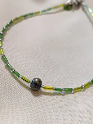 Green & Freshwater Anklet