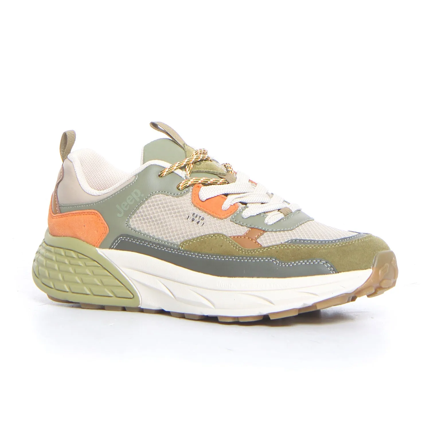 Groove mesh sneaker
