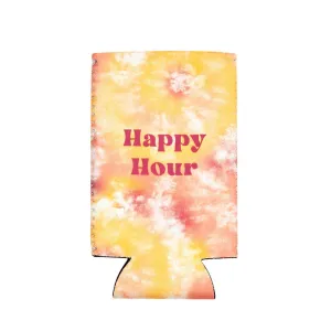 Happy Hour Tie Dye Slim Drink Sleeve