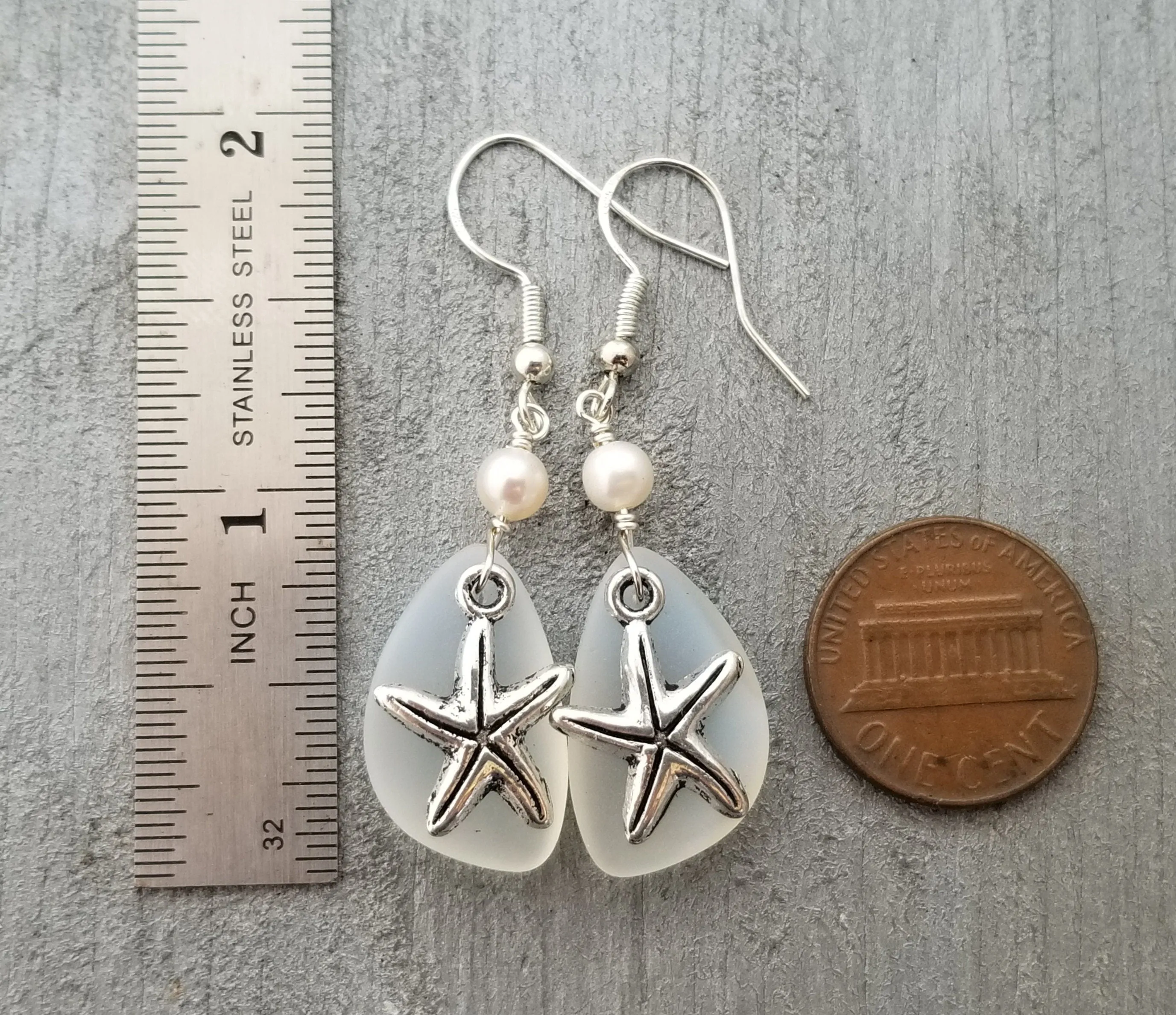 Hawaiian Jewelry Unique Earrings, Hammered Wire Natural Pearl Earrings, Beach Jewelry Birthday Gift For Women (June Birthstone Jewelry)