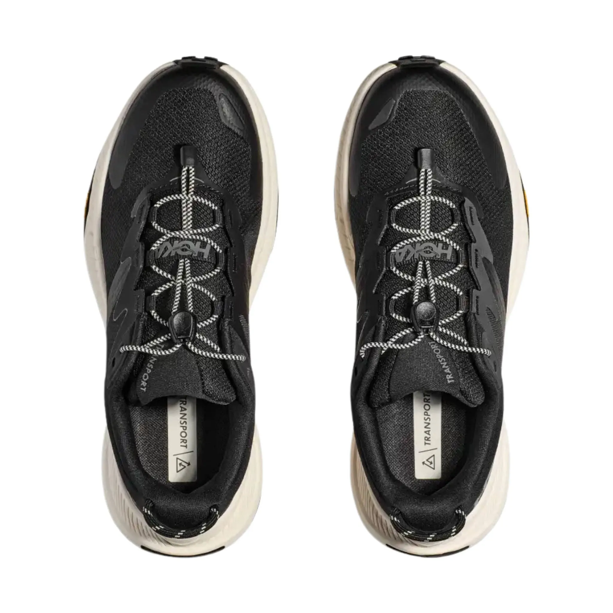 HOKA Women's Transport Shoes - Black/ Alabaster