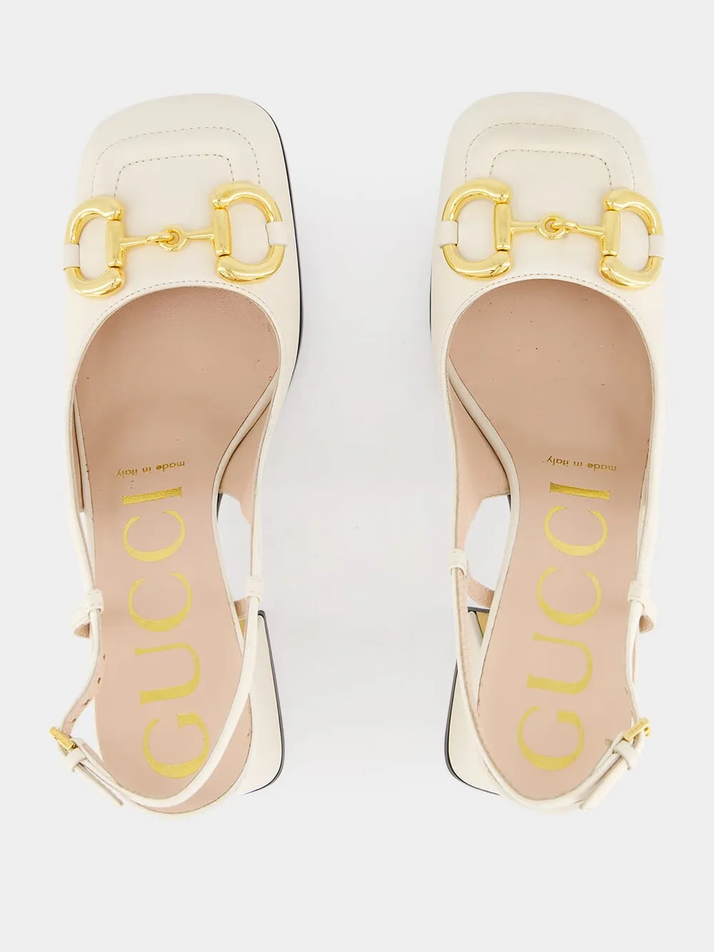 Horsebit Slingbacks