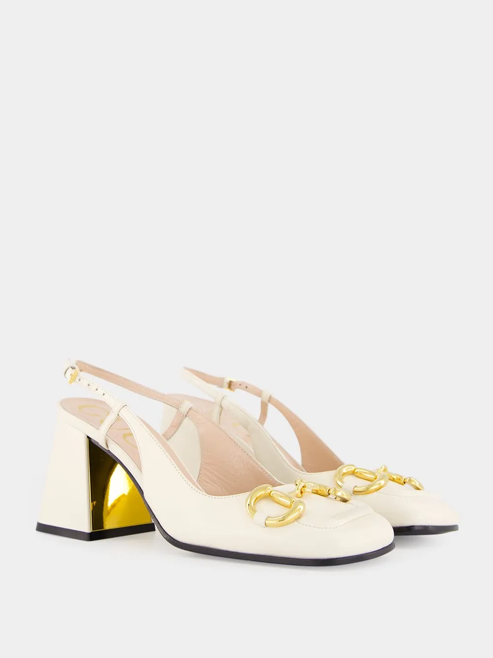 Horsebit Slingbacks