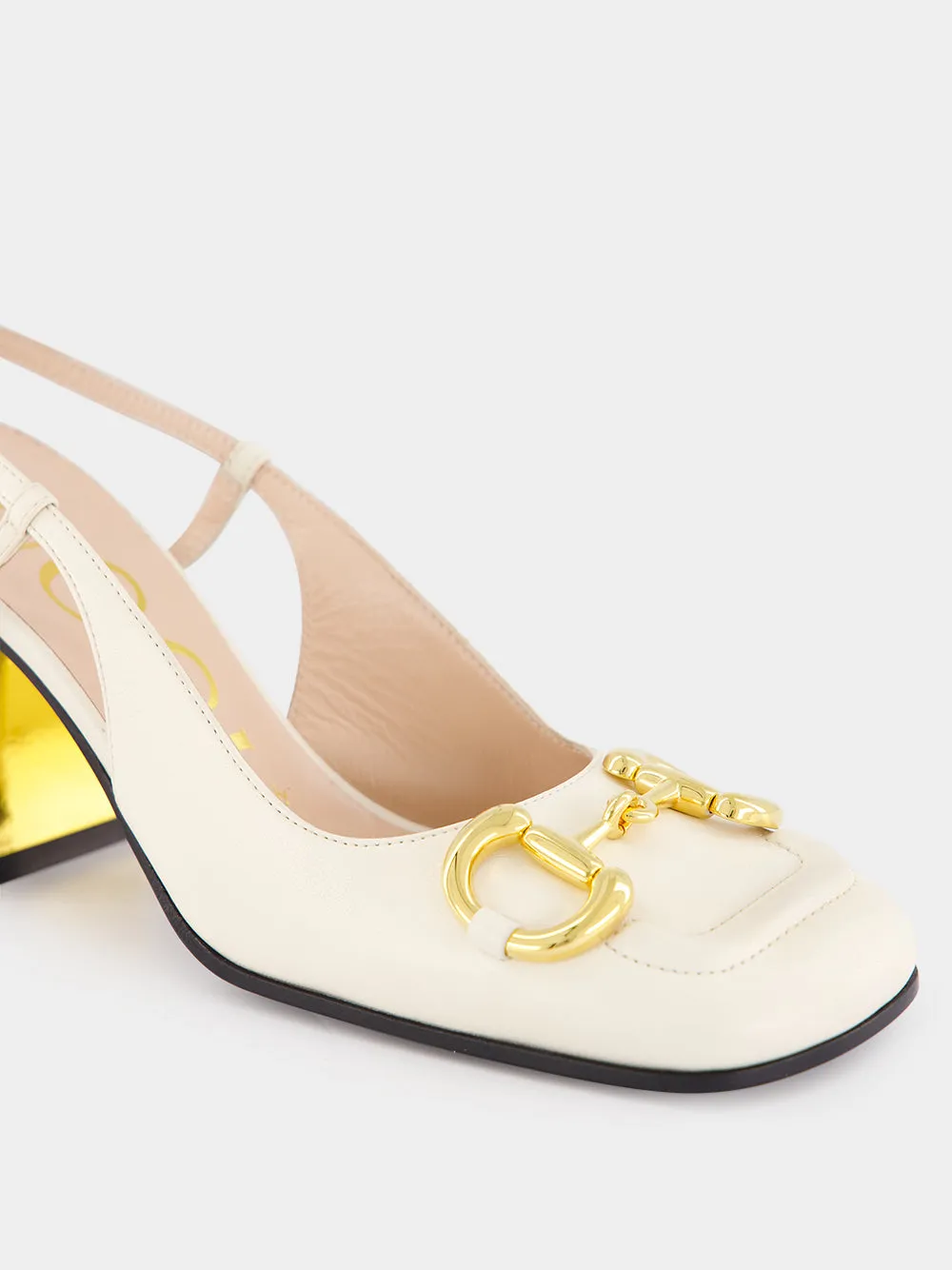 Horsebit Slingbacks