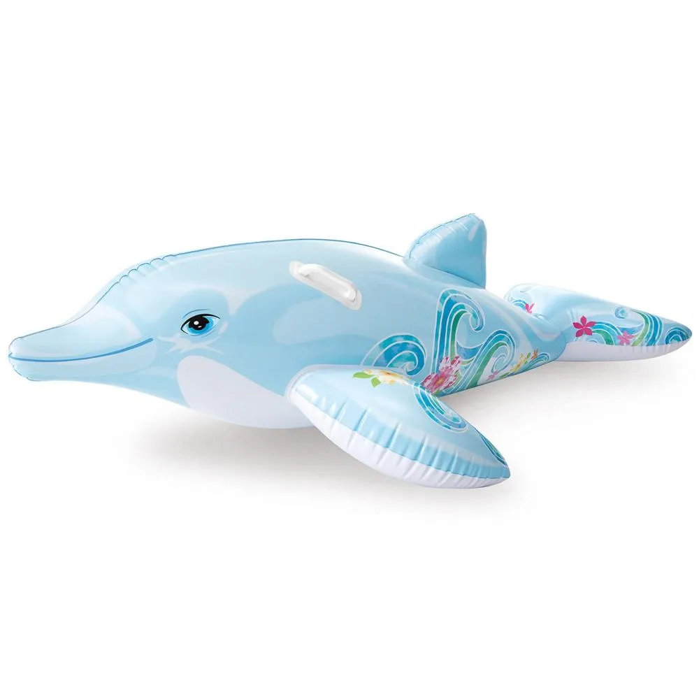 INTEX Lil'Dolphin Ride-on, Ages 3 , 1.75mx66cm