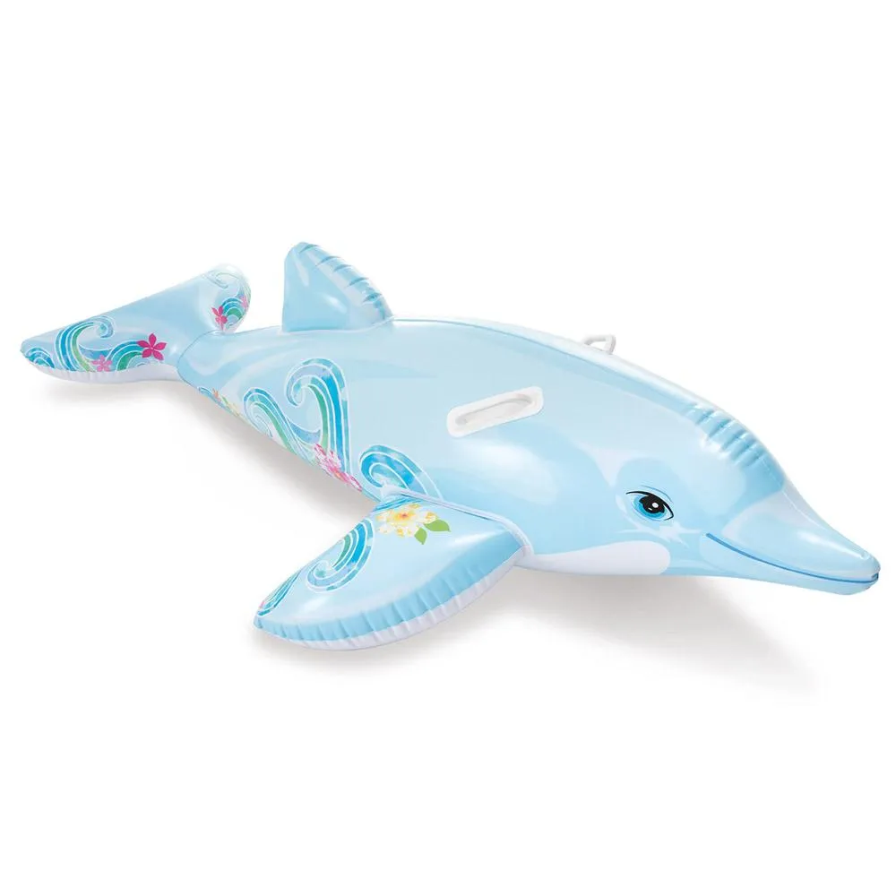 INTEX Lil'Dolphin Ride-on, Ages 3 , 1.75mx66cm