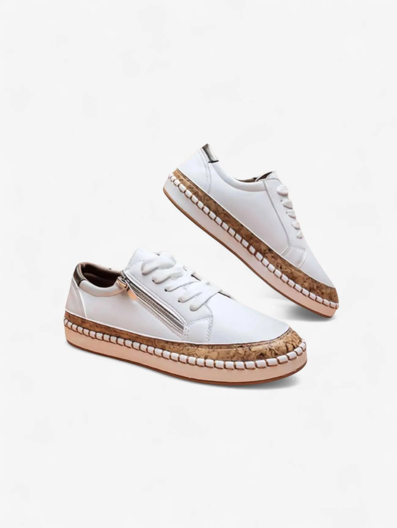 Jada | Women's Summer Colorful Casual Zipper Sneakers