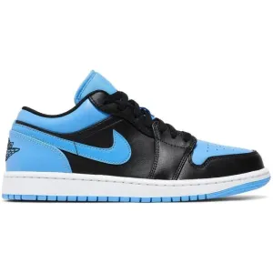 Jordan 1 Low Black University Blue (2023)