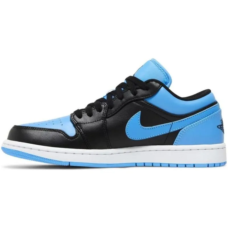 Jordan 1 Low Black University Blue (2023)