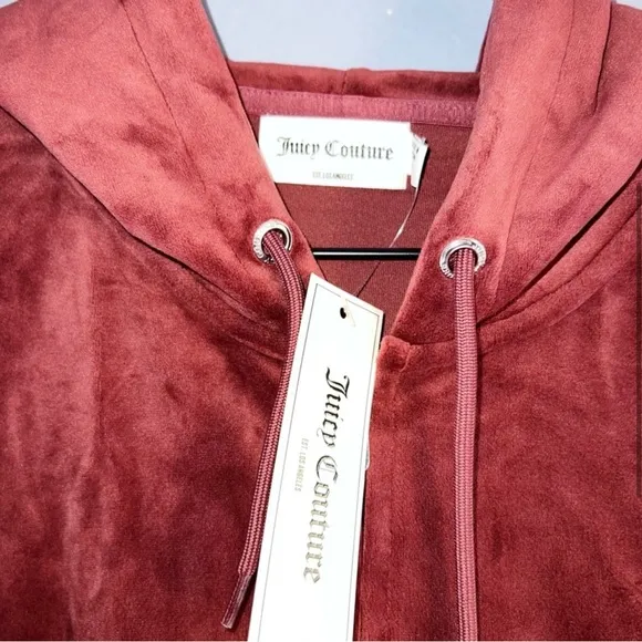 Juicy Couture Velour Hoodie SweaterSize XLG