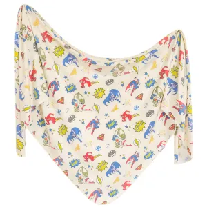 Knit Swaddle Blanket- Justice League