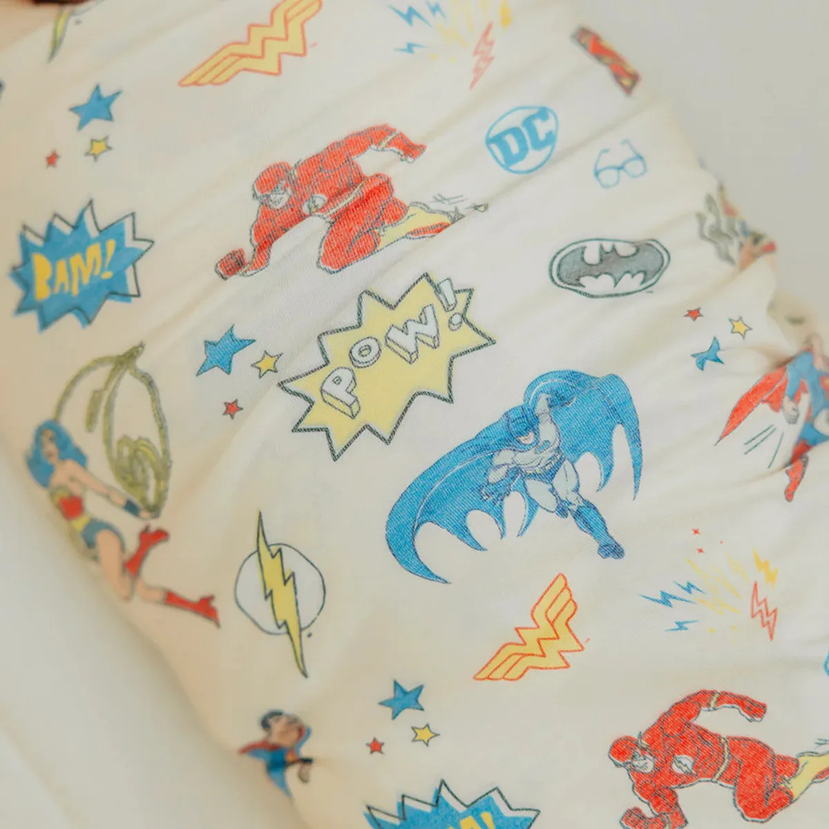 Knit Swaddle Blanket- Justice League