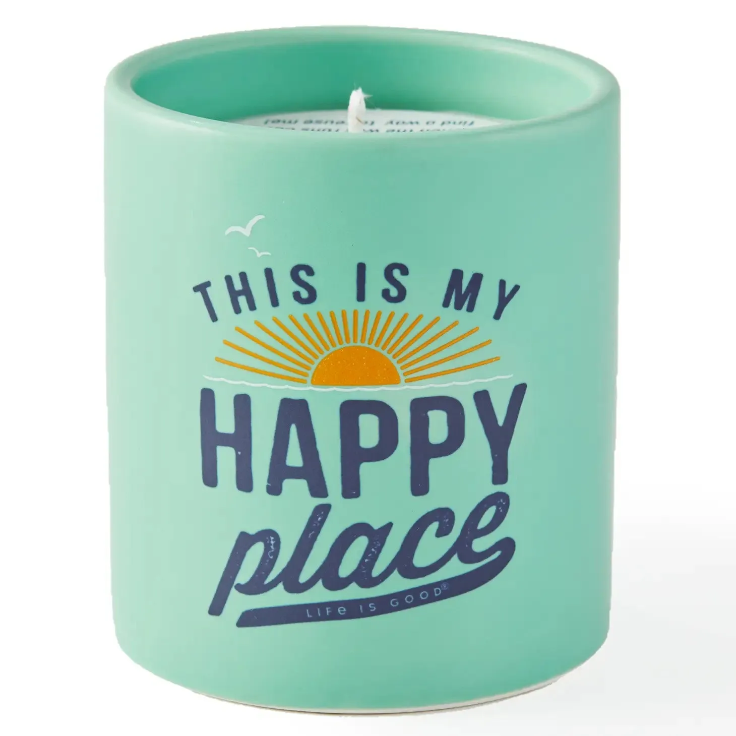Life is Good This is My Happy Place Soy Candle