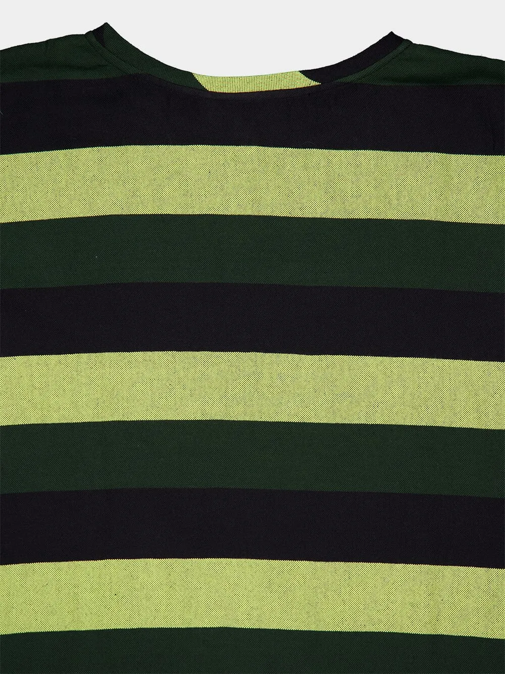 Lime Stripe Summer Dress