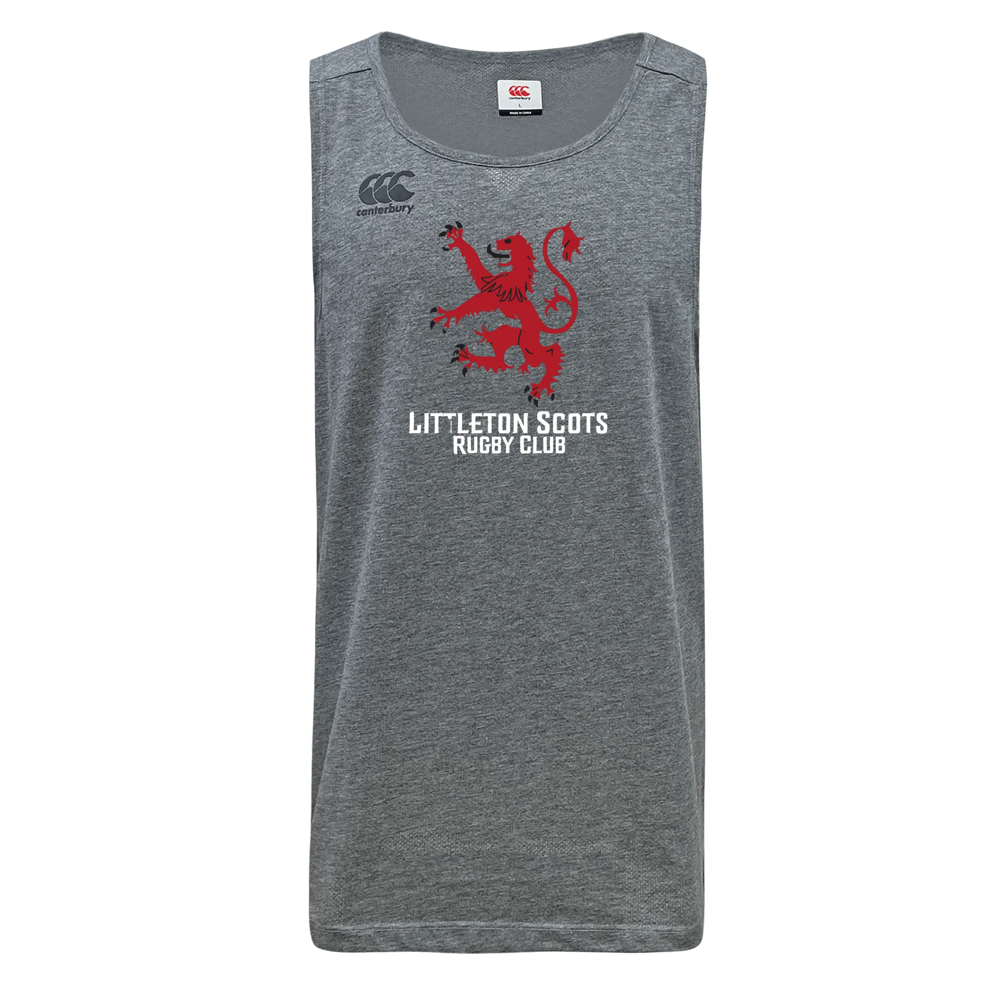 Littleton Scots Rugby Tempo Vapodri Singlet by Canterbury