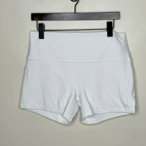 LULULEMON Align High-Rise Short 4&quot; White Sz 14 {XX17}