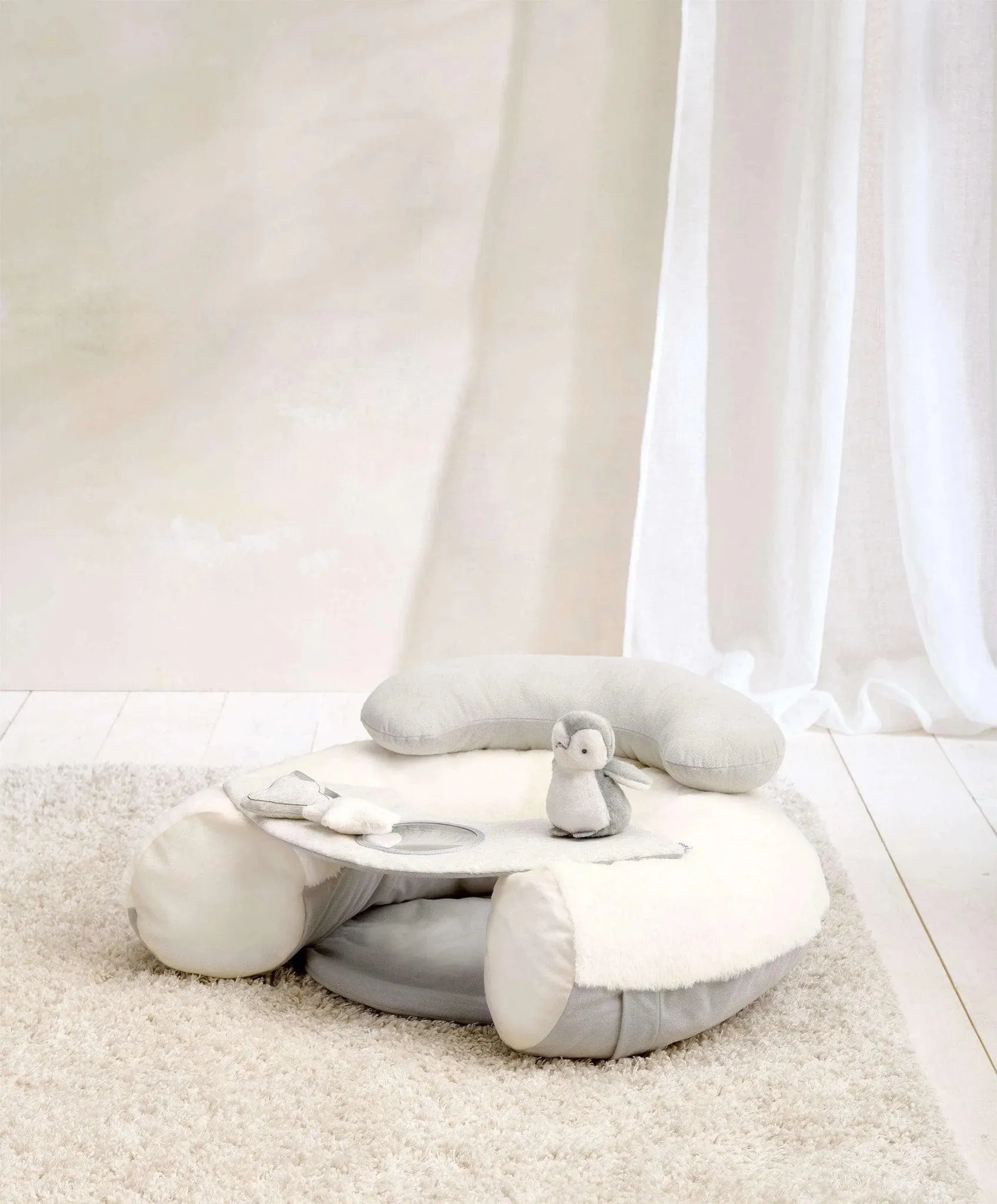 Mamas & Papas Sit & Play Baby Floor Seat - Wish Upon A Cloud