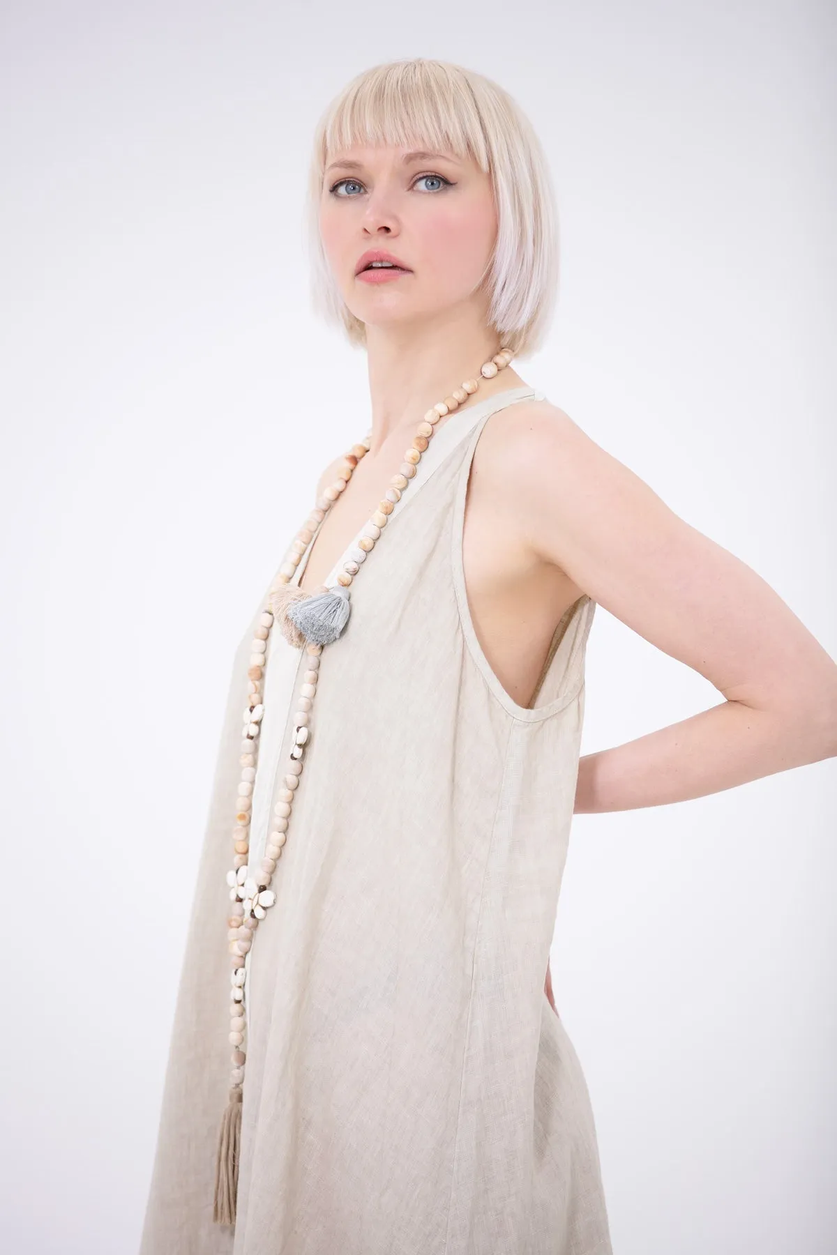 Megan Linen Viscose Dress