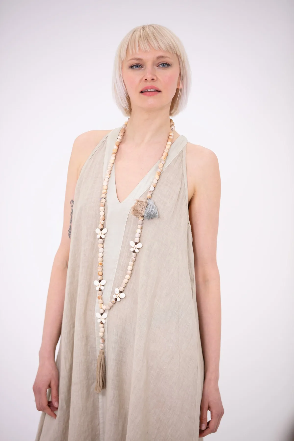 Megan Linen Viscose Dress