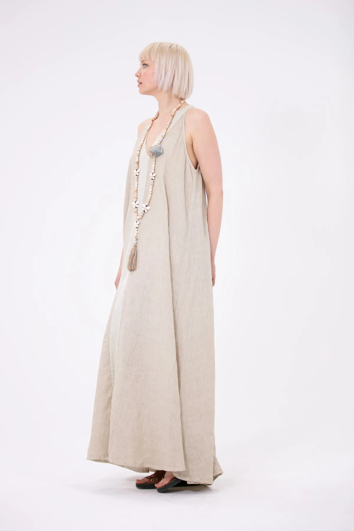 Megan Linen Viscose Dress