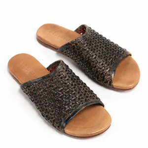MINERVA - BLACK - LEATHER