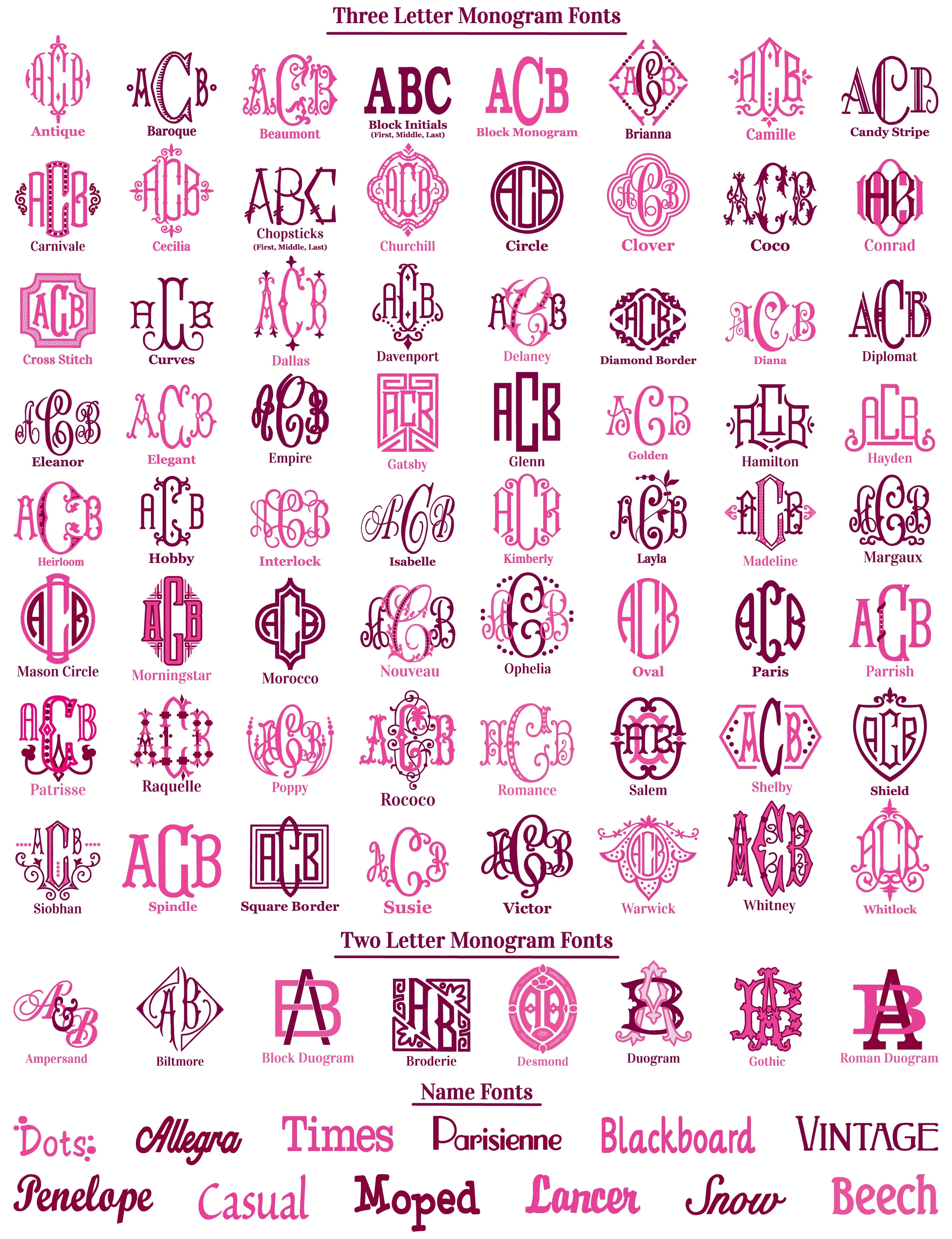 Monogrammed Cotton Color Hand Towel