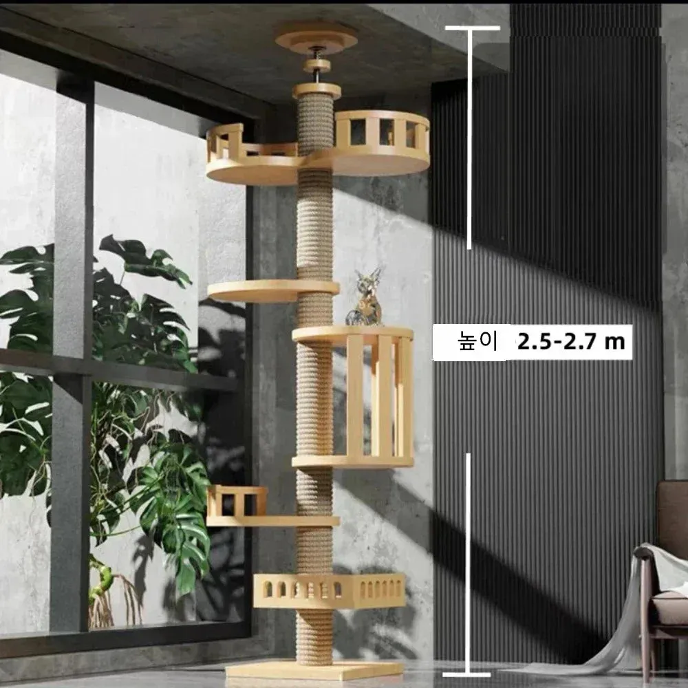 Multi Level Ceiling Cat Tree