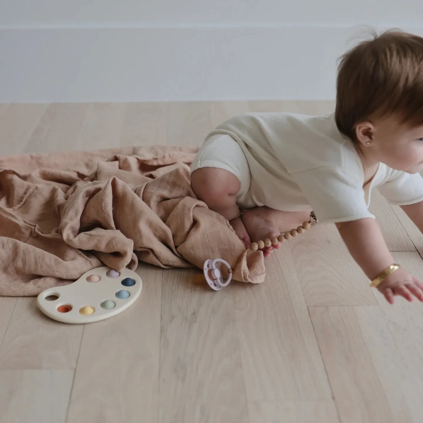 Muslin Swaddle Blanket (Natural)