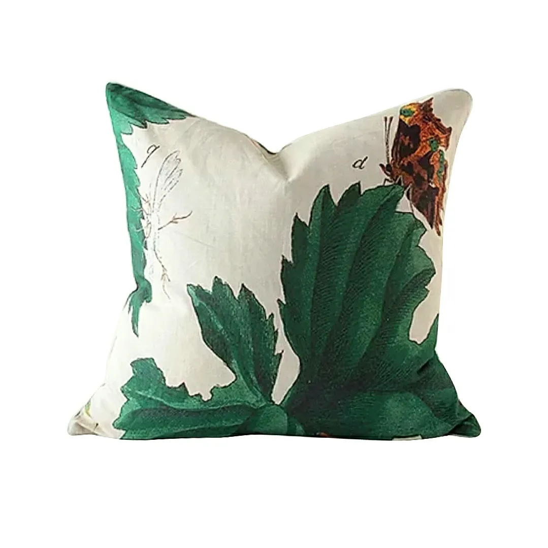 Natural History Printed Pillow