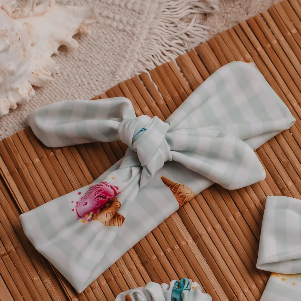 New In Meia Pata Ice Cream Headband SS25