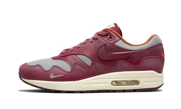 Nike Air Max 1 Patta Rush Maroon