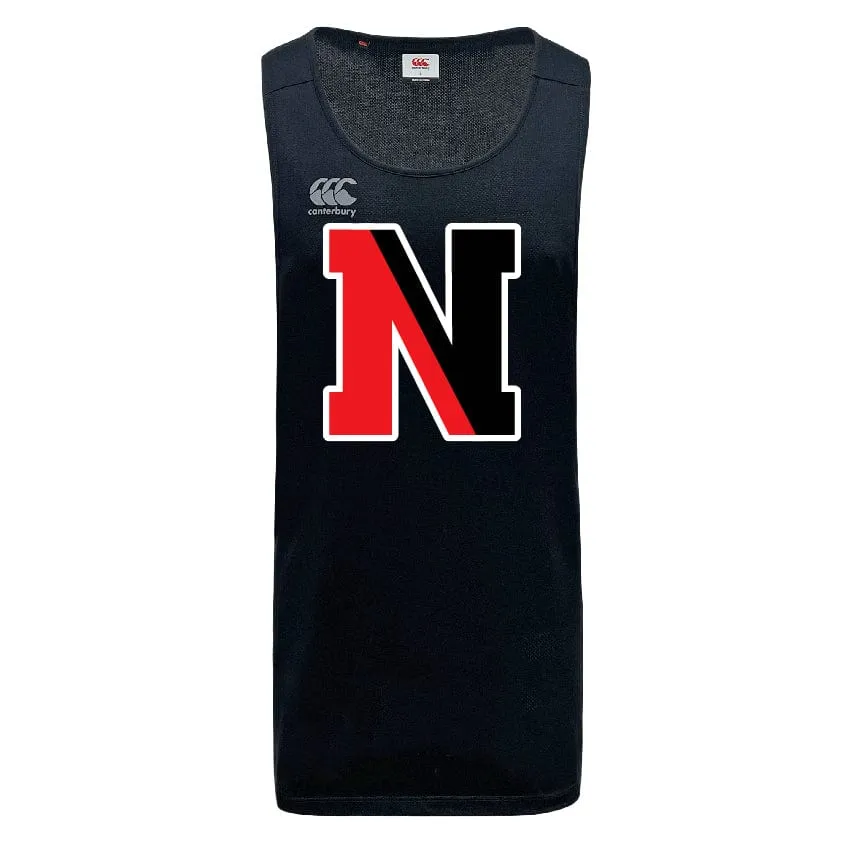 Northeastern University Rowing Tempo Vapodri Singlet by Canterbury