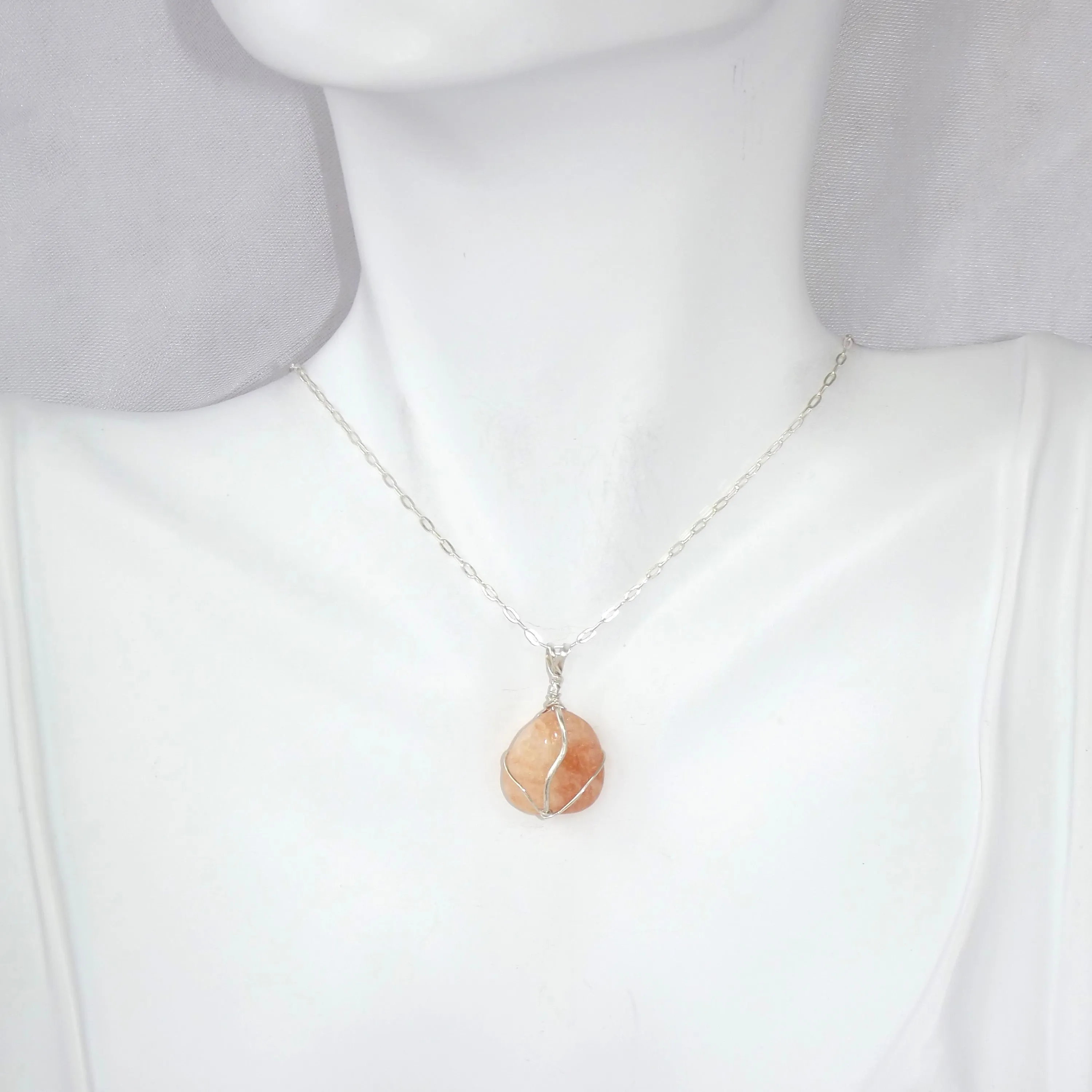 Ocean Tumbled Quartz "Cape May Diamond" Necklace