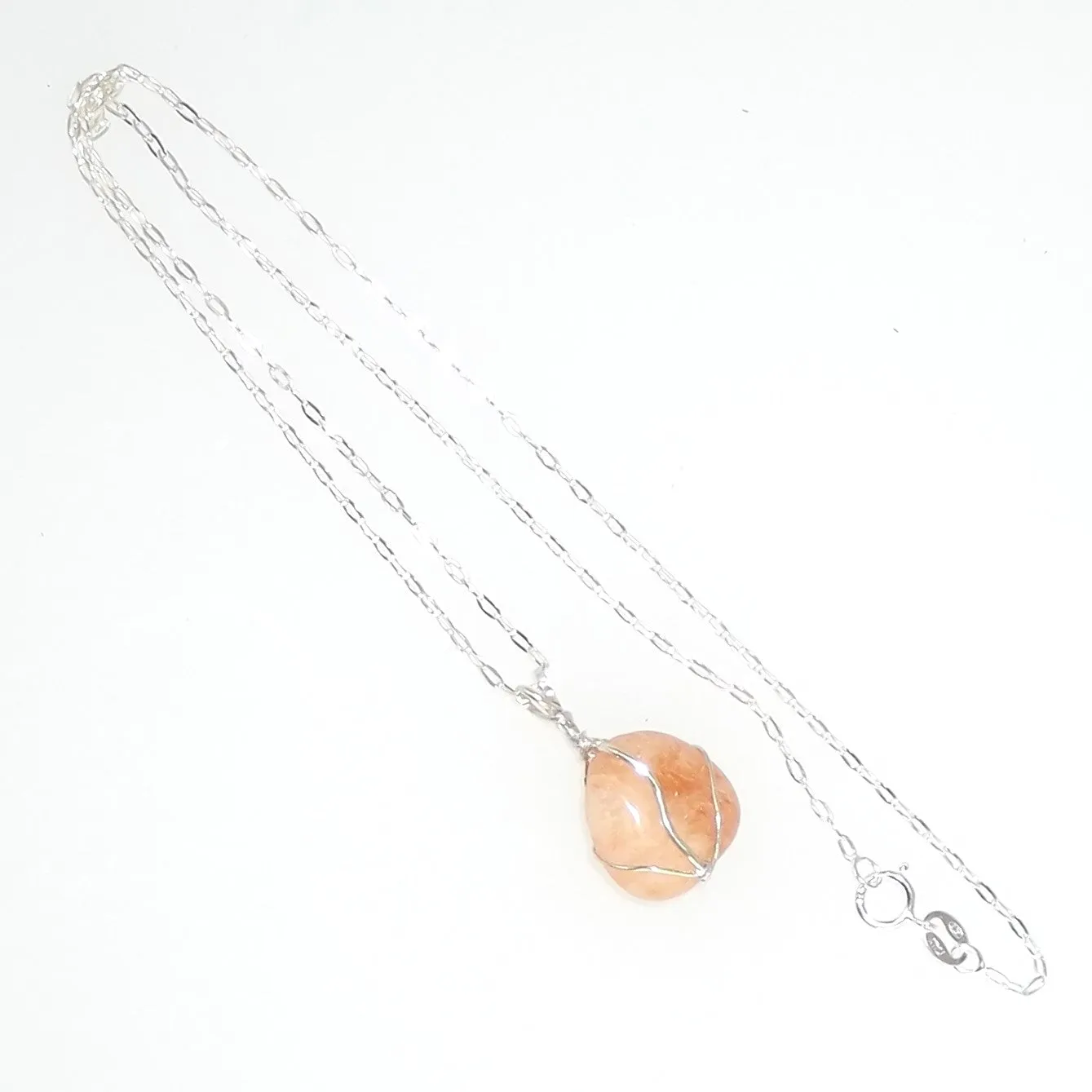 Ocean Tumbled Quartz "Cape May Diamond" Necklace